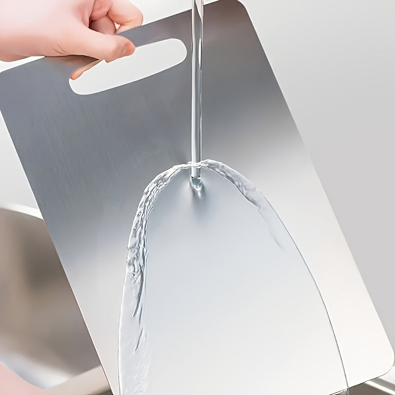 HOMESOOQ™ Premium Stainless Steel Cutting Board