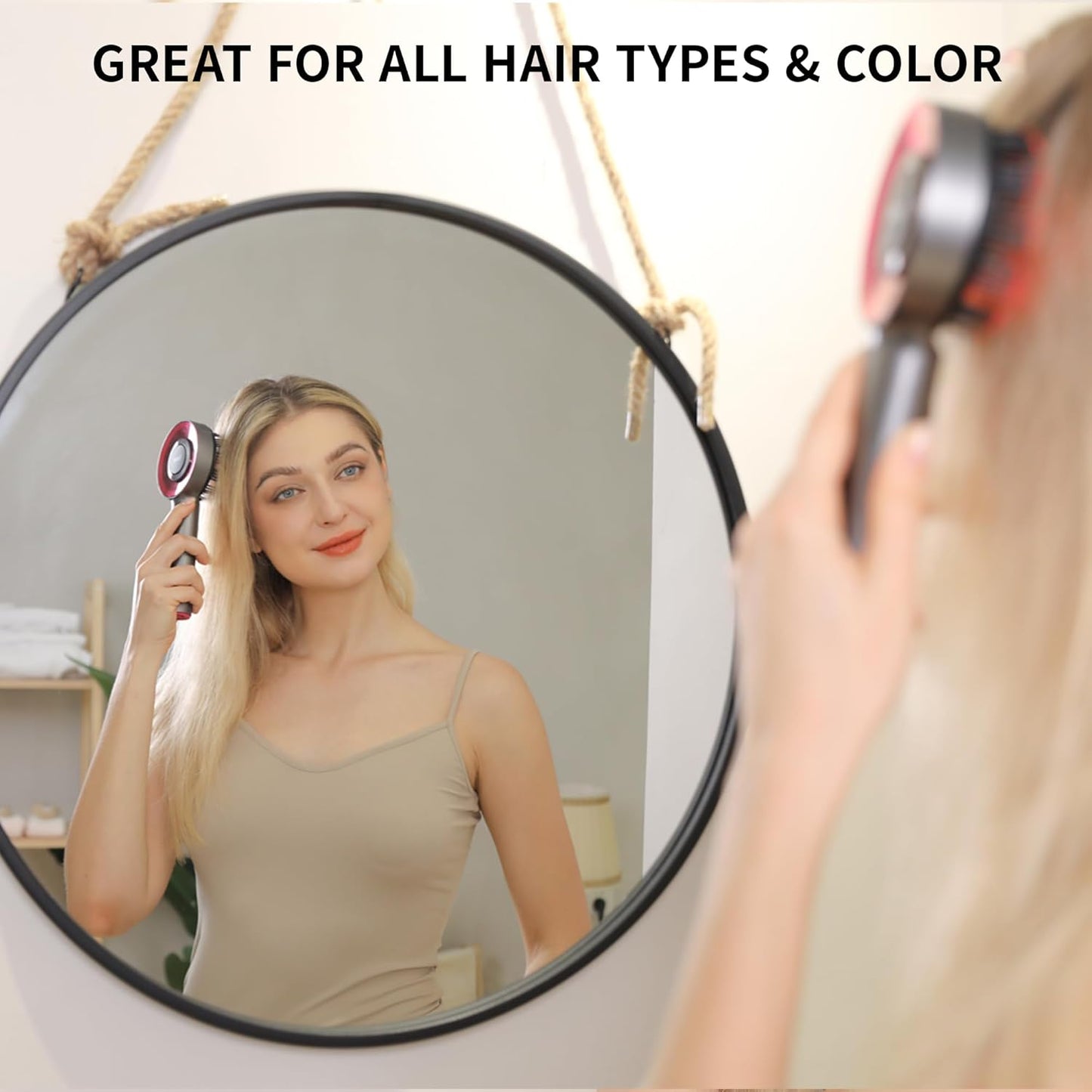 Breo S3 Scalp Massager – Red Light Therapy for Hair Growth & Scalp Relief