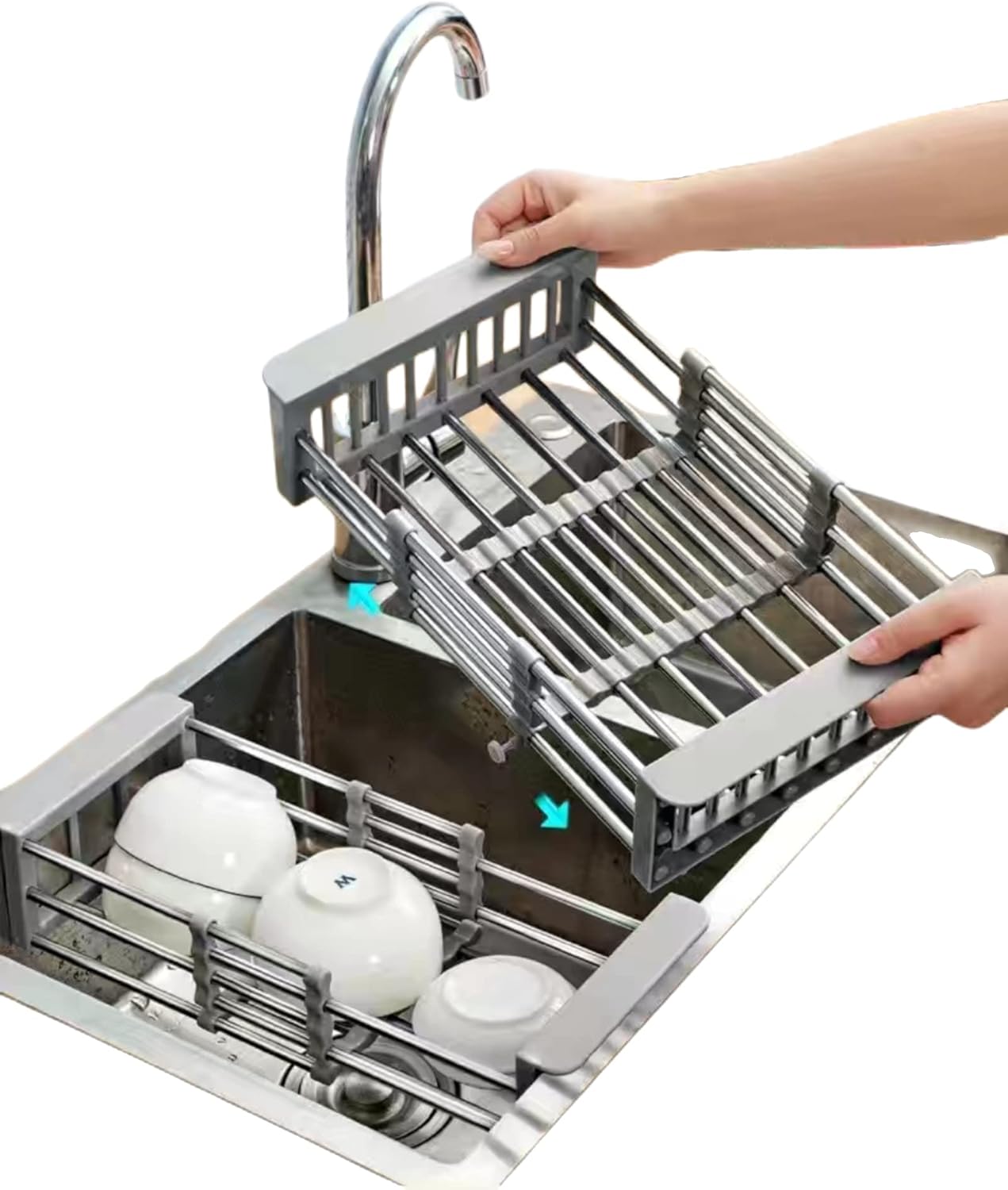 Kitchen Drain Rack - Quick-Dry Organizer