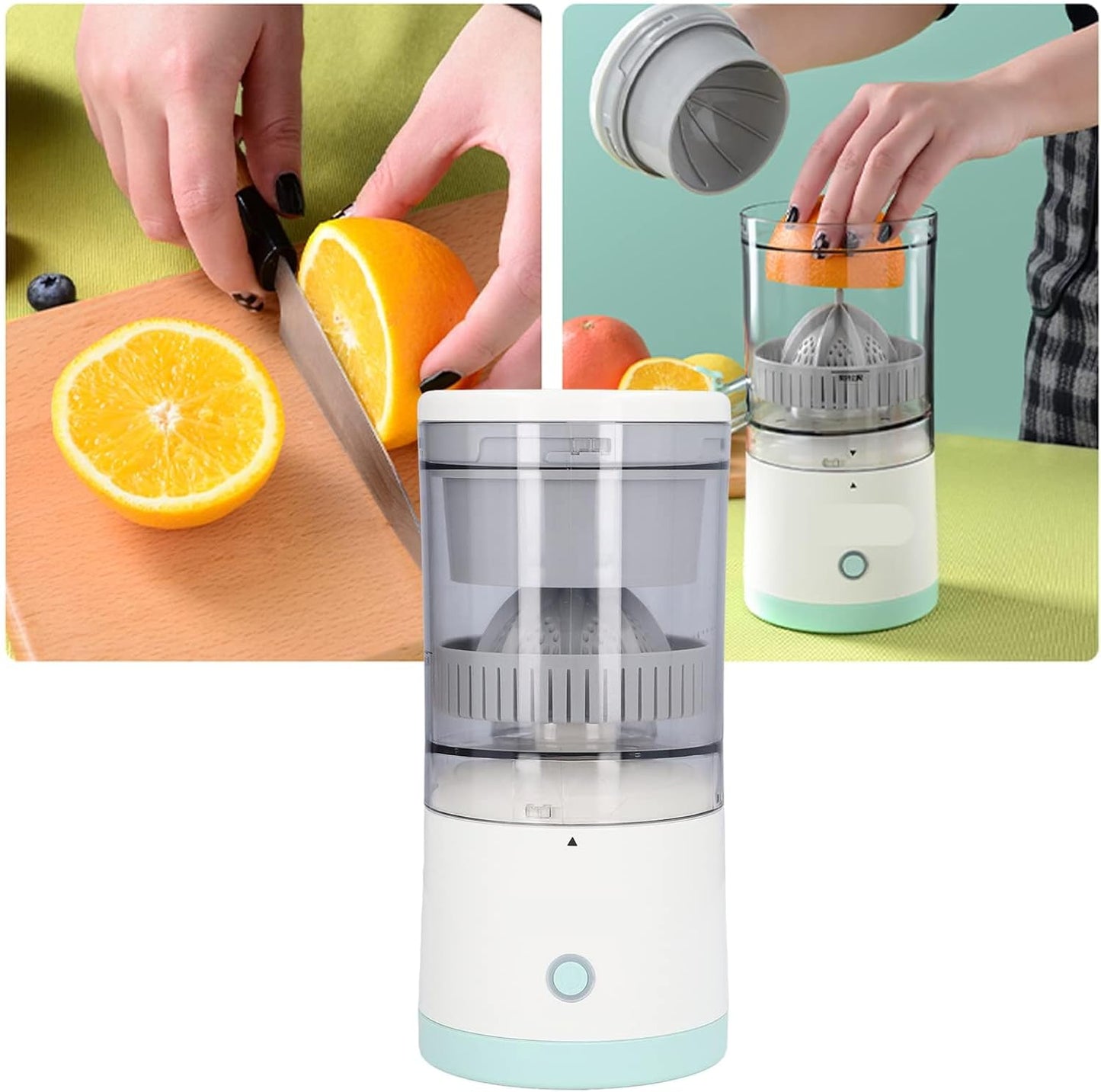 Portable Citrus Juicer with USB-C Charging
