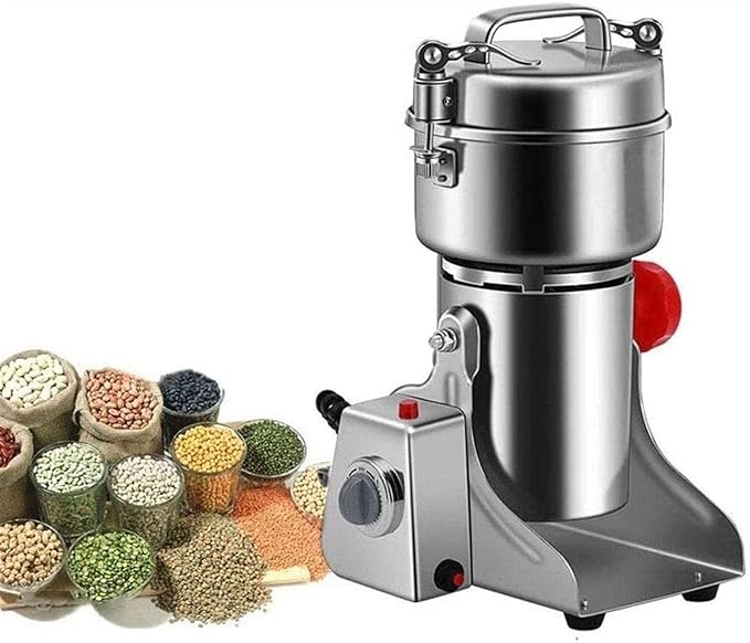 High-Speed Multifunctional Grinder – 800g Capacity, Stainless Steel