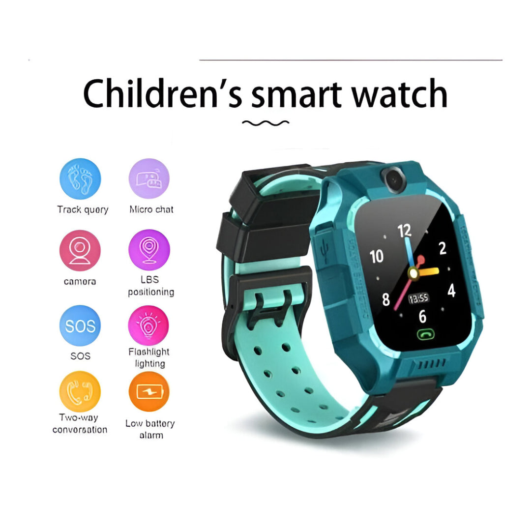 Kids Smartwatch with GPS Tracker – Clear Calls, Precise Location & Long Battery