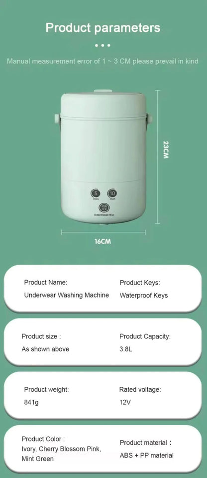 Mini Portable Washing Machine