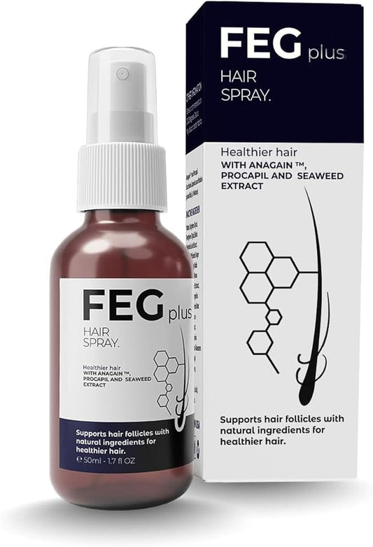 FEG Plus Hair Growth Spray - Fast & Natural Regrowth 🌿💇‍♀️