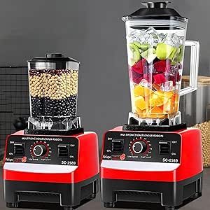 3 jars Multi-Purpose Blender with 4500W Motor