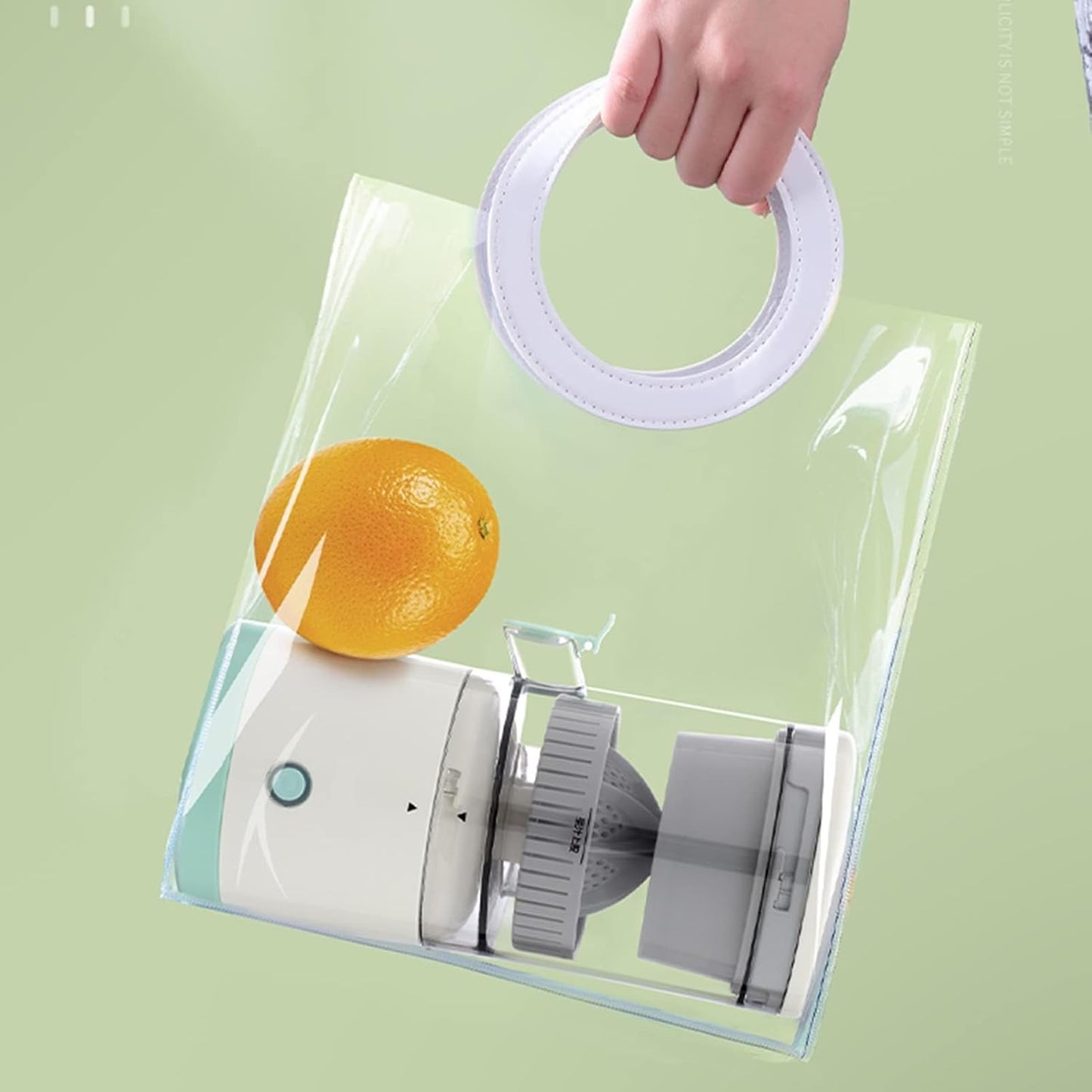 Portable Citrus Juicer with USB-C Charging