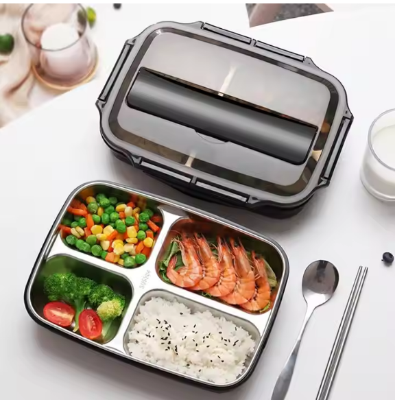 Leak-Proof Stainless Steel Lunch Box