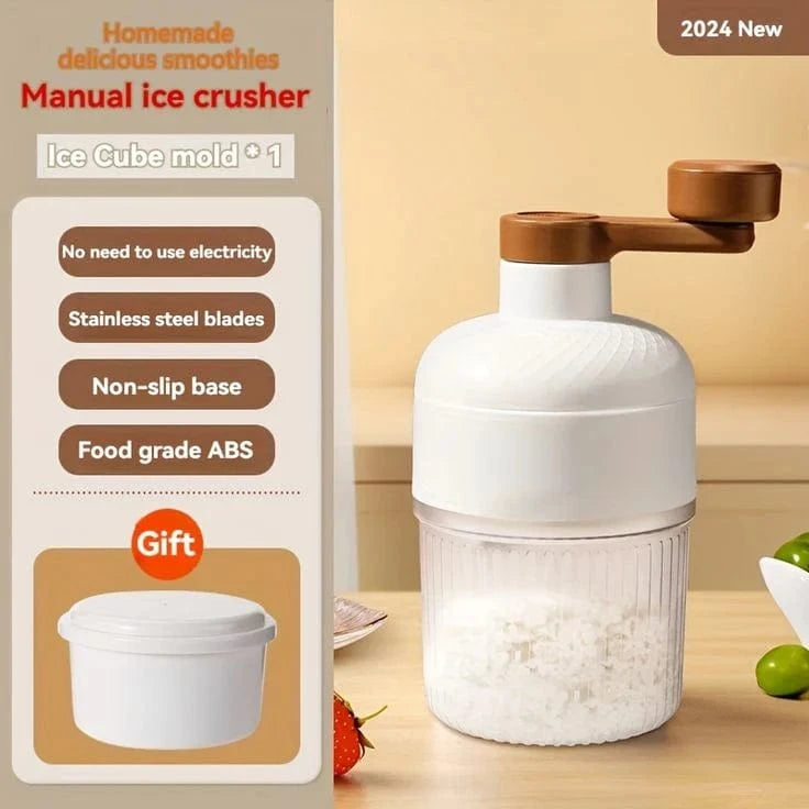 Compact Ice Shaver for Frozen Treats
