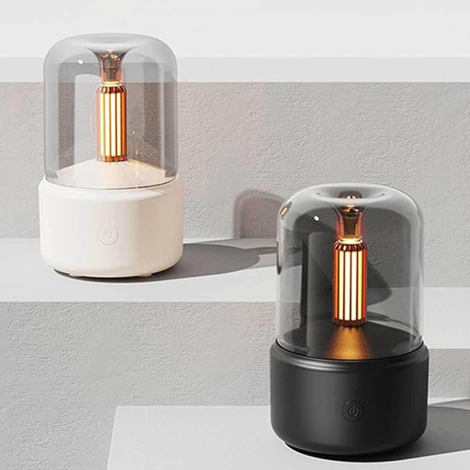 Candlelight Humidifier with Fragrance Diffuser