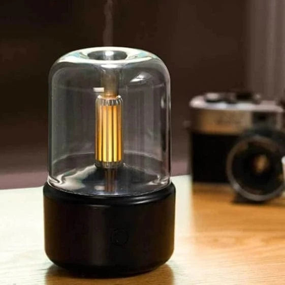 Candlelight Humidifier with Fragrance Diffuser