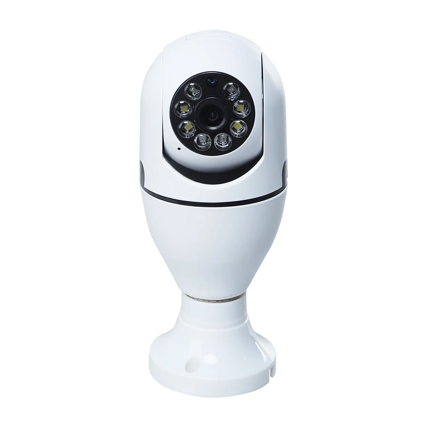 Indoor WiFi Bulb Security Camera with 3MP, 4X Zoom, Night Vision