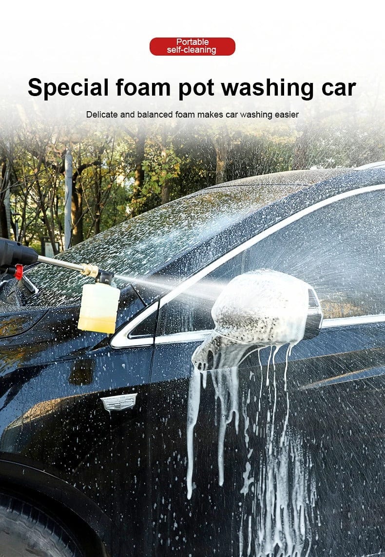 High-Powered Water Pressure Washer with 5m Hose & Filter Net