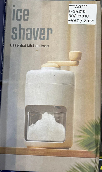 Compact Ice Shaver for Frozen Treats