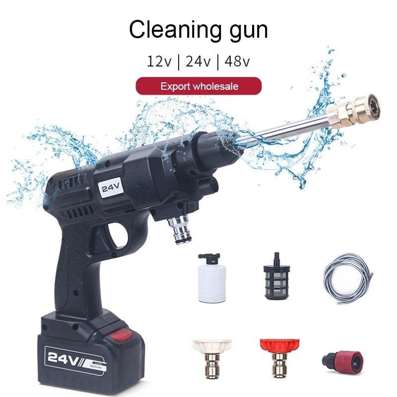 High-Powered Water Pressure Washer with 5m Hose & Filter Net
