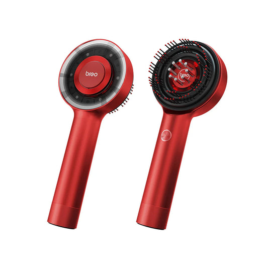 Breo S3 Scalp Massager – Red Light Therapy for Hair Growth & Scalp Relief